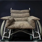 Resim Benlife Tekerlekli Sandalye Minderi-Hastabakım Minderi-Kahverengi 