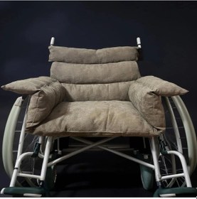 Resim Benlife Tekerlekli Sandalye Minderi-Hastabakım Minderi-Kahverengi 