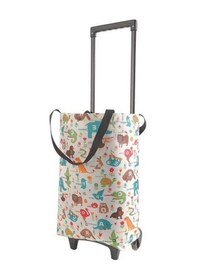 Resim Wondernest Lichen Küçük Çekme Bakkal Arabası, Alışveriş Sepeti, Pratiktir Ve Dayanıklıdır 