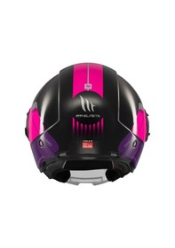 Resim Mt Helmets Viale Sv S Advance B58 Kask Parlak Mat Pembe 