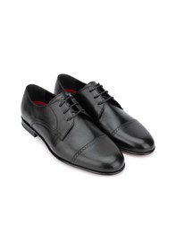 Resim Tamer Tanca Erkek Hakiki Deri Siyah Klasik Ayakkabı 183 29702 Erk Ayk Y24 Sıyah 