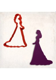 Resim Gelin Kurabiye Kalıbı Şekillendirici Kopat KIrmızı 