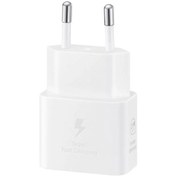 Resim Samsung EP-T2510NWEGWW Type C 25W Beyaz Hızlı Şarj Adaptörü 