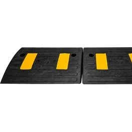 Resim İleri Trafik Kauçuk Kablo Kanallı Otopark Rampası - 8,5 Metre Set 