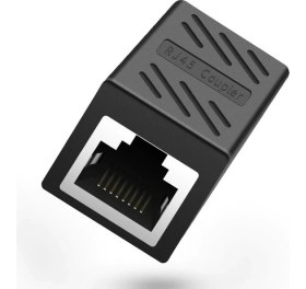 Resim Lunatic 0846 Gigabit RJ45 Cat5/cat6/cat7/cat8 Destekli Ethernet Modem Lan Birleştirici Aparatı Kablo Uzatma 