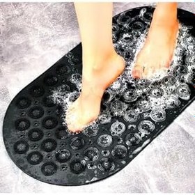 Resim Seahome Massage Bath Math Banyo & Duş Kaydırmazı Masajlı Model Banyo Paspas Siyah Renk SEA142S 