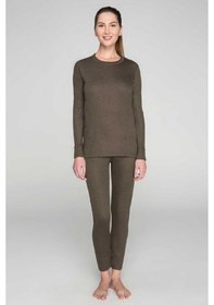 Resim Unisex Haki Active Yetişkin Termal Içlik Takım Haki 