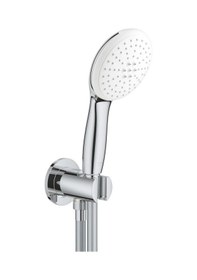 Resim Grohe Tempesta 110 Su Çıkış Dirsekli El Duşu Seti 2 Akışlı - 26921003 Gümüş 
