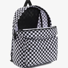 Resim Vans Old Skool Check Erkek Siyah Sırt Çantası 