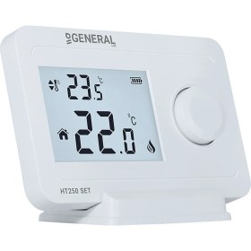 Resim General HT-250 Set Dijital Kablosuz Oda Termostatı 
