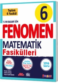 Resim Fenomen 6 Matematik Fasikülleri Toplam 6 Fasikül 