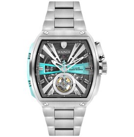 Resim Wainer Otomatik Erkek Kol Saati Wa.25150-g Altın - Mavi 