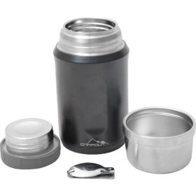 Resim Nurgaz Siyah Yemek Termosu 600 ml (Ng 172-S) 