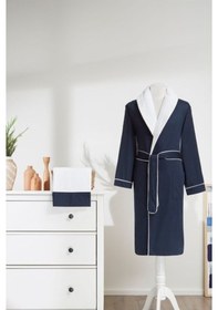 Resim Özdilek Maskülen Line Erkek Bornoz Seti L Çok Renkli 