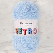 Resim La Mia RETRO Bebe Mavi El Örgü İpi - LM0513 