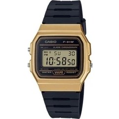 Resim Casio Dijital Erkek Kol Saati - Alarm, Kronometre, Takvim, Işıklı, Silikon Kordon, Plastik Kasa, 3 ATM Su Geçirmez 