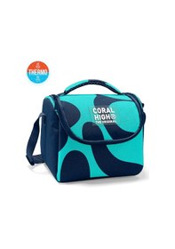 Resim Coral High Kids Lacivert Turkuaz Desenli Thermo Beslenme Çantası 22786 Lacivert - Turkuaz 