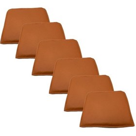 Resim Knsz sırt minderi 6 lı mazlum trn suni deri cırtlı tel sandalyesi sırtı için 