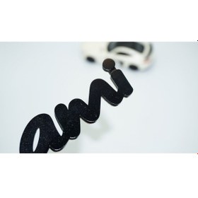 Resim Dk Tuning Myami Bagaj Siyah Yazı Logo Amblem Citroen İle Uyumlu 