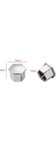 Resim AR Oto Market Peugeot ve Citroen Çelik Jant Krom Bijon Kapagi 17 mm Bijon 4 Adet 1611818780 