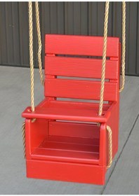 Resim Bamena Wood Lawn Ahşap Salıncak 