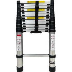 Resim Daimer 3.8 Metre Alüminyum Teleskopik 13 Basamaklı Merdiven 