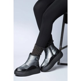 Resim Jump 60129 Suya Dayanıklı Kaydırmaz Taban Gümüş Rengi Kadın Kar Botu 