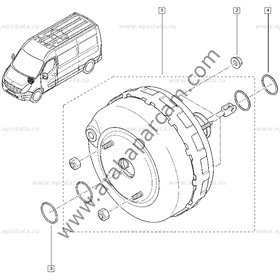 Resim renom Renault Master 3 - 2.3 Dcı M9t Westinghause Servo Fren 472109102r 