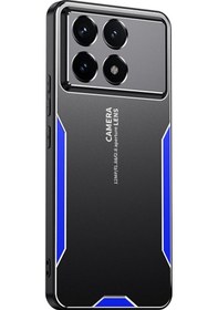 Resim Csdake Xiaomi Redmi K70 Pro 5G İçin Slim-fit Pc+tpu+alüminyum Alaşımlı Telefon Kılıfı 