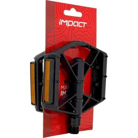 Resim Impact Arrow Mtb Alüminyum Kompozit Rulman Platform Pedal Siyah 