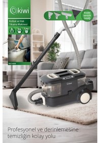 Resim Kiwi KCC-4325W 800 W Koltuk ve Halı Yıkama Makinesi 