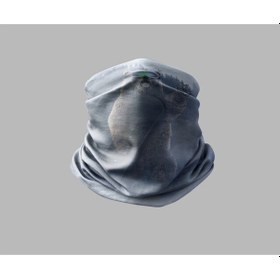 Resim Buffalo Kayak & Dağ Tasarımlı Motorcu Çok Amaçlı Outdoor Boyunluk Unisex Bandana Siyah 