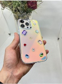 Resim iPhone Uyumlu 12 Pro Max Glamshell Kılıf Emerald Glow 
