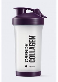 Resim Tab İlaç Shaker Şeffaf - Mor 400 ML 