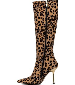 Resim Miss Park Moda Pm543 K1015-1 Kadın Topuklu Çizme Siyah Siyah 