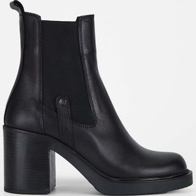 Resim Tamer Tanca Kadın Hakiki Deri Siyah Deri Casual Bot 231 2042 Bn Bot Sk23/24 Sıyah Dr Siyah 