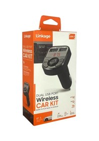 Resim Lkw-2 Çift Usb Bağlantılı Wireless Fm Transmitter Müzik Kiti 