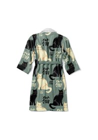 Resim Japon Kediler Bornoz Çok Renkli 