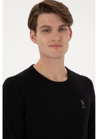 Resim U.s. Polo Assn. Erkek Siyah Kazak /triko 50288880-vr046 Siyah 