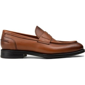 Resim Deery Erkek Taba Renk Hakiki Deri Klasik Loafer Ayakkabı - 02025MTBAC01 