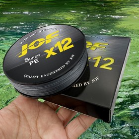 Resim Yüksek Dayanıklı Aşınmaya Dayanıklı 12 Tel Örgülü Pürüzsüz Örgülü Olta İpi, Sağlam ve Dayanıklı Ana Deniz Olta İpi, 13.61-41.73KG, 1.0-6.0# Seçenekler, PE Malzeme 