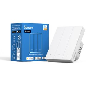 Resim Sonoff M5-3c-80w Matter Akıllı Duvar Anahtarı 3 Kanallı 