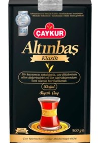 Resim Çaykur Altınbaş Klasik Doğal Siyah Dökme Çay 10 x 500 G 