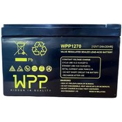 Resim WPP Akülü Araba Aküsü Kuru Tip Bakımsız 12 V 7 Amper (yeni Üretim)--7-- 