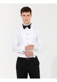 Resim Pierre Cardin Erkek Beyaz Gömlek Smokin 50258977-vr013 Beyaz 
