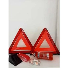 Resim Oscar Oto Trafik ve Ilkyardım Seti Üçgen Tüvtürk Onaylı 