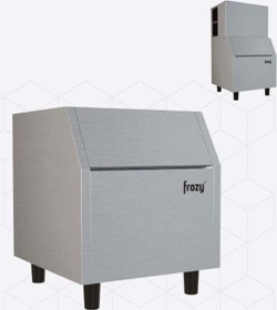 Resim SB200 Küp Buz Haznesi (konteyner)-175 kg kapasiteli 