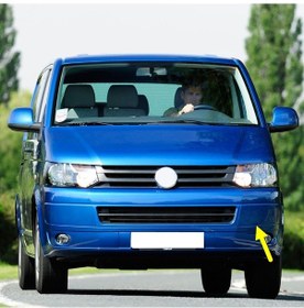 Resim Vw Transporter T6 10-15 Ön Tampon Sol Köşe Kaplama Boya 7e5807819 