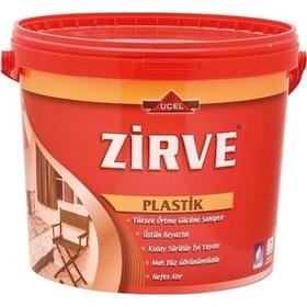 Resim Tek Zirve Plastik Boya Beyaz 0.55 L 1 KG 