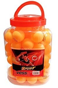 Resim Avessa 3 Star Kavanozda 60'lı Turuncu Masa Teniz Pinpon Topu 